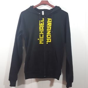 Micheal Aranda zipup hoodie size small